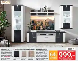 Zurbrüggen Xora wohnwand Angebot