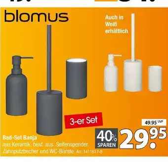 Zurbrüggen Blomus bad-set banja Angebot