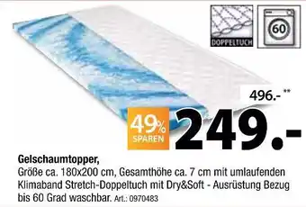 Zurbrüggen Gelschaumtopper Angebot