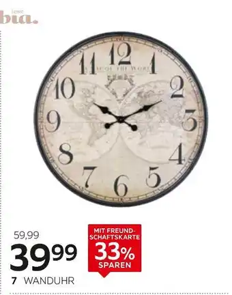 XXXLutz Ambia home wanduhr Angebot