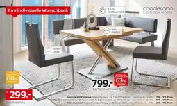 XXXLutz Moderano esstisch, eckbank oder schwingstuhl Angebot