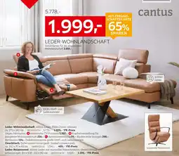 XXXLutz Cantus leder-wohnlandschaft Angebot