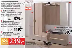 Zurbrüggen Voleo garderobenprogramm canun Angebot