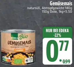 Edeka Edeka Bio Gemüsemais Angebot