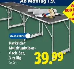 Lidl Parkside multifunktionstisch-set Angebot
