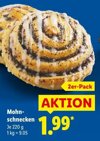 Lidl Mohnschnecken Angebot