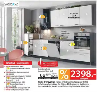 Zurbrüggen Welnova küche welnova star Angebot