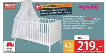 Zurbrüggen My baby lou komplettbett sweet heart Angebot