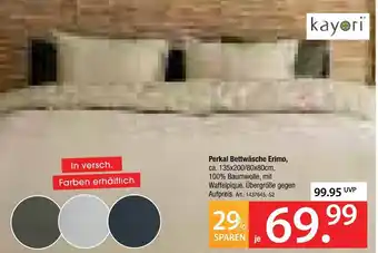 Zurbrüggen Kayori perkal bettwäsche erimo Angebot