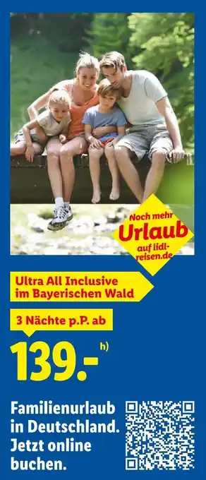 Lidl Ultra all inclusive im bayerischen wald Angebot