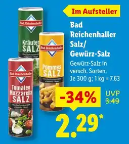 Lidl Bad reichenhaller kräuter salz Angebot