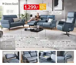 XXXLutz Dieter knoll collection leder-sofa 2-sitzig Angebot