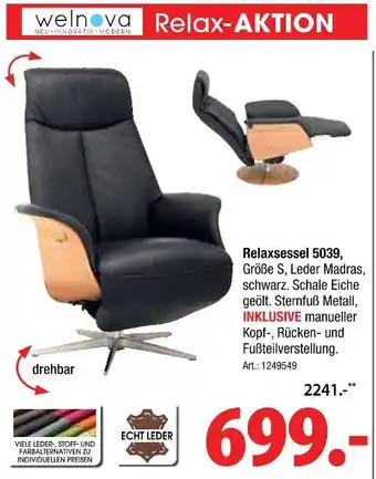 Zurbrüggen Welnova relaxsessel 5039 Angebot