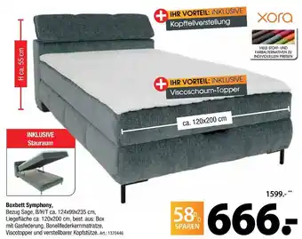 Zurbrüggen Xora boxbett symphony Angebot
