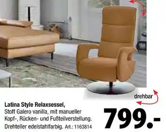 Zurbrüggen Latina style relaxsessel Angebot