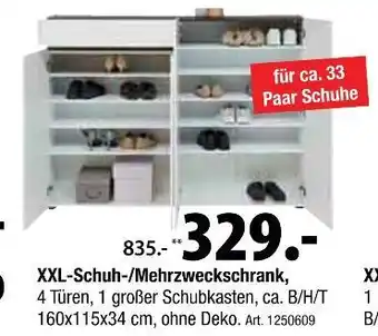 Zurbrüggen Xora xl-schuh-/mehrzweckschrank Angebot