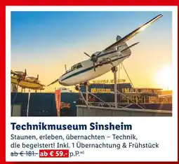 Lidl Technikmuseum sinsheim Angebot