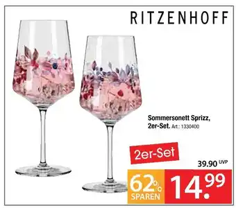 Zurbrüggen Ritzenhoff sommersonett sprizz, 2er-set Angebot