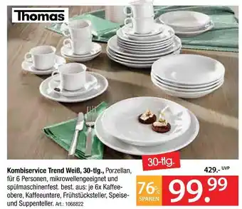 Zurbrüggen Thomas kombiservice trend weiß, 30-tlg Angebot