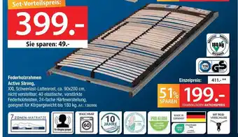 Zurbrüggen Federholzrahmen active strong Angebot