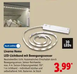 Lidl Livarno home led-lichtband mit bewegungssensor Angebot