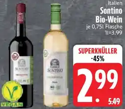 Edeka Italien Sontino Bio-Wein Angebot