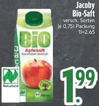 Edeka Jacoby Bio-Saft Angebot