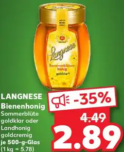 Kaufland LANGNESE Bienenhonig Angebot