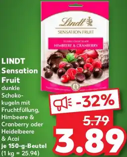 Kaufland LINDT Sensation Fruit Angebot