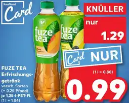 Kaufland FUZE TEA Erfrischungsgetränk Angebot