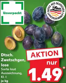 Kaufland Dtsch. Zwetschgen, lose Angebot