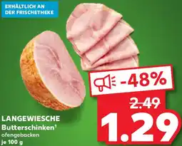 Kaufland LANGEWIESCHE Butterschinken Angebot
