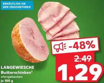 Kaufland LANGEWIESCHE Butterschinken Angebot