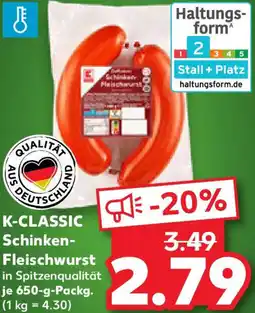 Kaufland K-CLASSIC Schinken-Fleischwurst Angebot