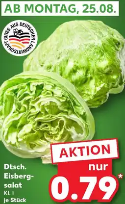 Kaufland Dtsch. Eisbergsalat Angebot