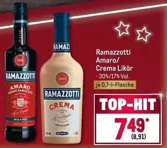 METRO Ramazzotti amaro oder crema likör Angebot