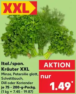 Kaufland Ital./span. Kräuter XXL Angebot