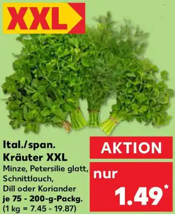 Kaufland Ital./span. Kräuter XXL Angebot