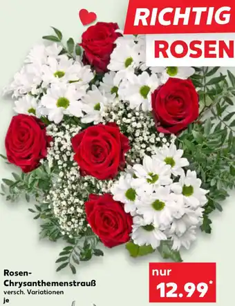 Kaufland Rosen-Chrysanthemenstrauß Angebot