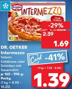 Kaufland DR. OETKER Intermezzo Angebot