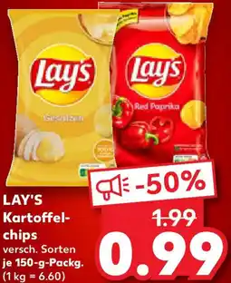 Kaufland LAY'S Kartoffel- chips Angebot
