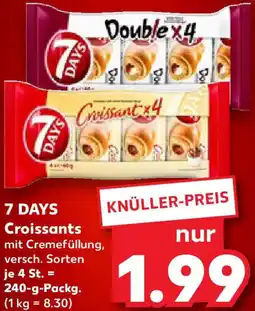 Kaufland 7 DAYS Croissants Angebot
