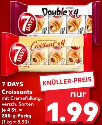 Kaufland 7 DAYS Croissants Angebot