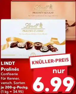 Kaufland LINDT Pralinés Angebot