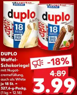 Kaufland DUPLO Waffel- Schokoriegel Angebot