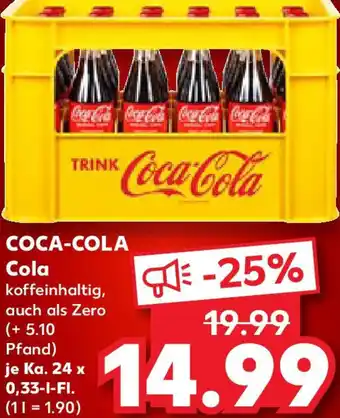 Kaufland COCA-COLA Cola Angebot