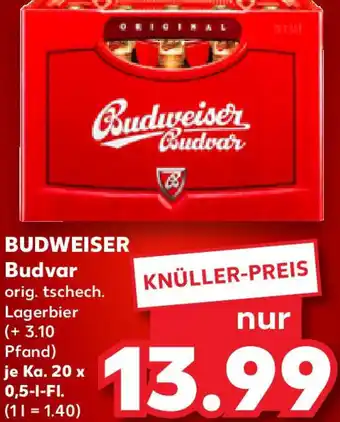 Kaufland BUDWEISER Budvar Angebot