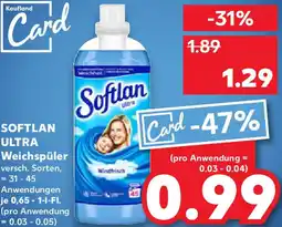 Kaufland SOFTLAN ULTRA Weichspüler Angebot