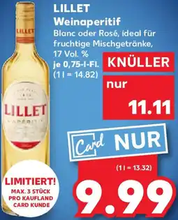 Kaufland LILLET Weinaperitif Angebot