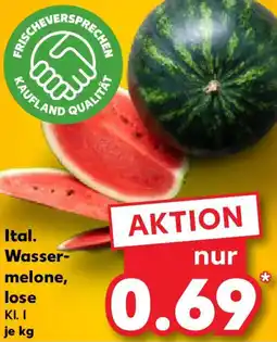 Kaufland Ital. Wassermelone, lose Angebot